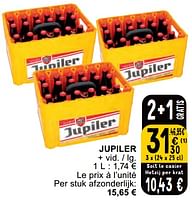 Promotions Jupiler - Jupiler - Valide de 11/06/2024 à 17/06/2024 chez Cora