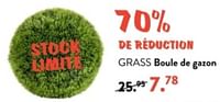 Promotions Grass boule de gazon - Produit maison - Casa - Valide de 10/06/2024 à 30/06/2024 chez Casa