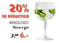 Promotions Mixology verre à gin - Produit maison - Casa - Valide de 10/06/2024 à 30/06/2024 chez Casa