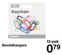 Promoties Sleutelhangers - Huismerk - Zeeman  - Geldig van 15/06/2024 tot 21/06/2024 bij Zeeman