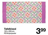 Promoties Tafelkleed - Huismerk - Zeeman  - Geldig van 15/06/2024 tot 21/06/2024 bij Zeeman