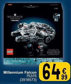 Promotions Millennium falcon - Lego - Valide de 14/06/2024 à 08/07/2024 chez Cora