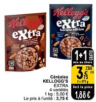 Promotions Céréales kellogg’s extra - Kellogg's - Valide de 18/06/2024 à 24/06/2024 chez Cora
