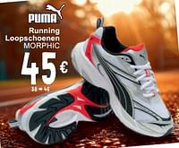 Promotions Running loopschoenen morphic - Puma - Valide de 11/06/2024 à 24/06/2024 chez Cora
