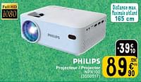 Promotions Philips projecteur - projector npx100 - Philips - Valide de 11/06/2024 à 24/06/2024 chez Cora