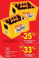 Promoties Krat bier jupiler - Jupiler - Geldig van 19/06/2024 tot 25/06/2024 bij Carrefour