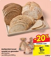 Promoties Tijgerbrood - Huismerk - Carrefour  - Geldig van 19/06/2024 tot 25/06/2024 bij Carrefour