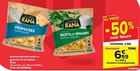 Promoties Tortelloni ricotta-spinazie - Giovanni rana - Geldig van 19/06/2024 tot 25/06/2024 bij Carrefour