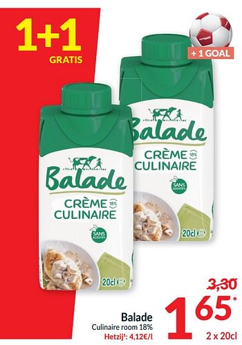Promoties Balade culinaire room - Balade - Geldig van 18/06/2024 tot 23/06/2024 bij Intermarche
