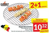 Promoties Kippenbrochettes - Huismerk - Intermarche - Geldig van 18/06/2024 tot 23/06/2024 bij Intermarche