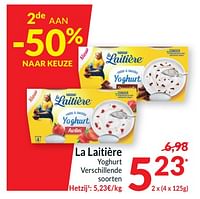 Promoties La laitière yoghurt - Nestlé - Geldig van 18/06/2024 tot 23/06/2024 bij Intermarche