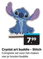 Promoties Crystal art buddie - stitch - Huismerk - Boekenvoordeel - Geldig van 15/06/2024 tot 25/06/2024 bij BoekenVoordeel