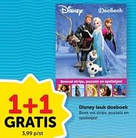 Promoties Disney leuk doeboek - Disney - Geldig van 15/06/2024 tot 25/06/2024 bij BoekenVoordeel