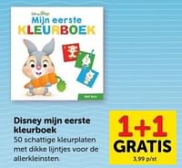 Promoties Disney mijn eerste kleurboek - Disney - Geldig van 15/06/2024 tot 25/06/2024 bij BoekenVoordeel