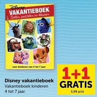 Promoties Disney vakantieboek - Disney - Geldig van 15/06/2024 tot 25/06/2024 bij BoekenVoordeel