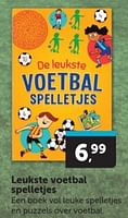 Promoties Leukste voetbal spelletjes - Huismerk - Boekenvoordeel - Geldig van 15/06/2024 tot 25/06/2024 bij BoekenVoordeel