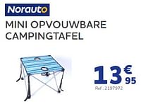 Mini opvouwbare campingtafel-Norauto