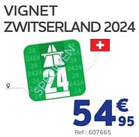 Promoties Vignet zwitserland 2024 - Huismerk - Auto 5  - Geldig van 05/06/2024 tot 20/08/2024 bij Auto 5