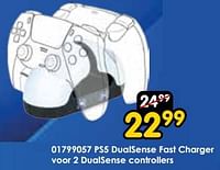 Ps5 dualsense fast charger voor 2 dualsense controllers-Sony Computer Entertainment Europe