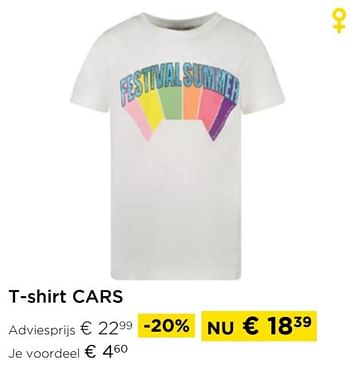 Promoties T-shirt cars - Cars - Geldig van 26/05/2024 tot 30/06/2024 bij Molecule