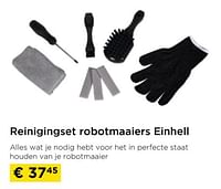 Promoties Reinigingset robotmaaiers einhell - Einhell - Geldig van 26/05/2024 tot 30/06/2024 bij Molecule