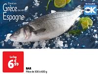 Promoties Bar - Huismerk - Auchan - Geldig van 18/06/2024 tot 24/06/2024 bij Auchan