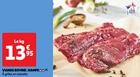 Promoties Viande bovine hampe - Huismerk - Auchan - Geldig van 18/06/2024 tot 24/06/2024 bij Auchan