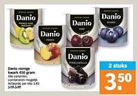 Promoties Danio romige kwark - Danone - Geldig van 17/06/2024 tot 23/06/2024 bij Albert Heijn