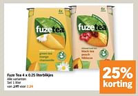 Promoties Fuze tea - FuzeTea - Geldig van 17/06/2024 tot 23/06/2024 bij Albert Heijn