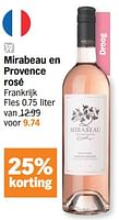 Promoties Mirabeau en provence rosé - Rosé wijnen - Geldig van 17/06/2024 tot 23/06/2024 bij Albert Heijn