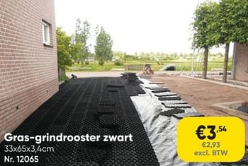 Promoties Gras-grindrooster zwart - Huismerk - Toolstation - Geldig van 01/03/2024 tot 06/09/2024 bij Toolstation