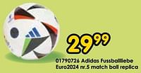 Promoties Adidas fussballliebe euro2024 nr.5 match ball replica - Adidas - Geldig van 15/06/2024 tot 07/07/2024 bij ToyChamp