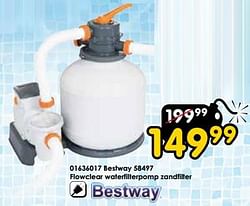 Bestway 58497 flowclear waterfilterpomp zandfilter