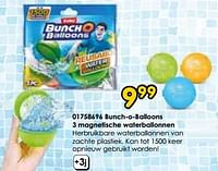 Promoties Bunch-o-balloons 3 magnetische waterballonnen - Zuru - Geldig van 15/06/2024 tot 07/07/2024 bij ToyChamp