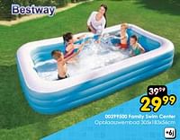 Promoties Family swim center opblaaszwembad - BestWay - Geldig van 15/06/2024 tot 07/07/2024 bij ToyChamp