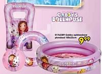 Promoties Gabby opblaasbaar plonsbad - Gabby's Dollhouse - Geldig van 15/06/2024 tot 07/07/2024 bij ToyChamp