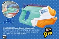 Promoties Nerf super soaker splashmouth - Hasbro - Geldig van 15/06/2024 tot 07/07/2024 bij ToyChamp