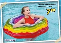 Promoties Regenboog zwemring - BestWay - Geldig van 15/06/2024 tot 07/07/2024 bij ToyChamp