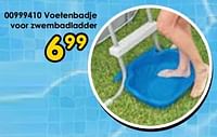 Promoties Voetenbadje voor zwembadladder - Huismerk - Toychamp - Geldig van 15/06/2024 tot 07/07/2024 bij ToyChamp