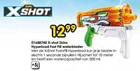 Promoties X-shot skins hyperload fast fill waterblaster - Zuru - Geldig van 15/06/2024 tot 07/07/2024 bij ToyChamp