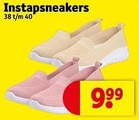 Promoties Instapsneakers - Huismerk - Kruidvat - Geldig van 18/06/2024 tot 23/06/2024 bij Kruidvat
