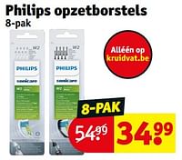 Promoties Philips opzetborstels - Philips - Geldig van 18/06/2024 tot 23/06/2024 bij Kruidvat