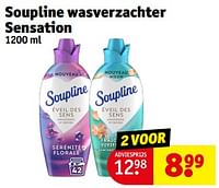 Promoties Soupline wasverzachter sensation - Soupline - Geldig van 18/06/2024 tot 23/06/2024 bij Kruidvat