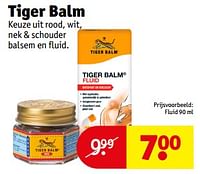 Promoties Tiger balm - Tiger Balm - Geldig van 18/06/2024 tot 23/06/2024 bij Kruidvat