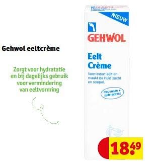 Promoties Gehwol eeltcrème - Gehwol - Geldig van 18/06/2024 tot 23/06/2024 bij Kruidvat