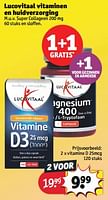 Promoties Vitamine d 25mcg - Lucovitaal - Geldig van 18/06/2024 tot 23/06/2024 bij Kruidvat