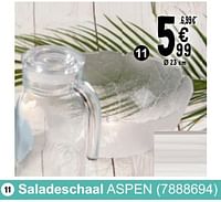 Promoties Saladeschaal aspen - Luminarc - Geldig van 18/06/2024 tot 01/07/2024 bij Cora