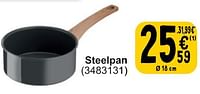 Promoties Steelpan - Tefal - Geldig van 18/06/2024 tot 01/07/2024 bij Cora