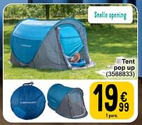 Promoties Tent pop up - Dunlop - Geldig van 18/06/2024 tot 01/07/2024 bij Cora