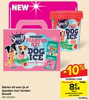 Promoties Aardbeienijs in potje voor honden - Smoofl - Geldig van 19/06/2024 tot 01/07/2024 bij Carrefour